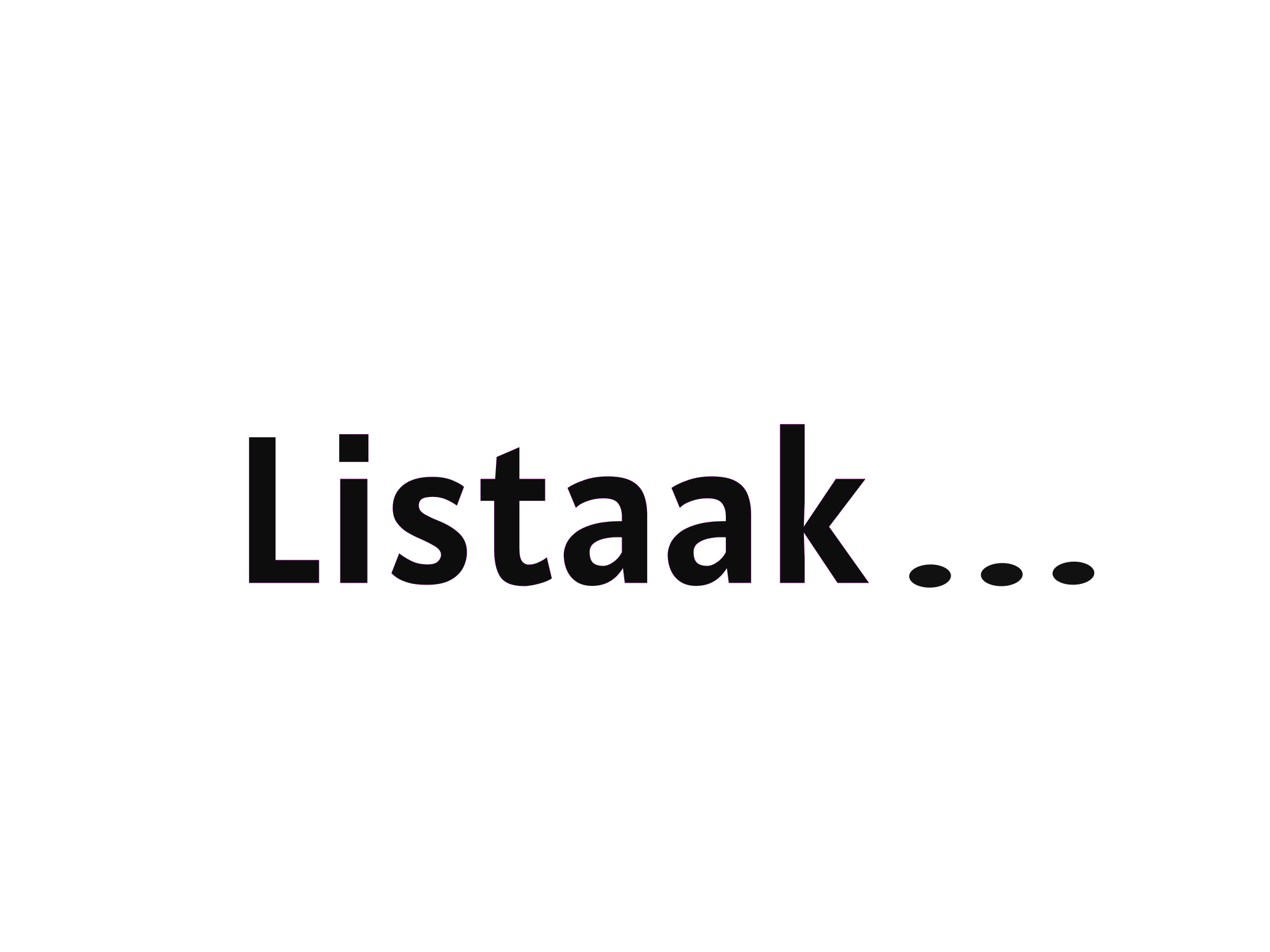 Listaak