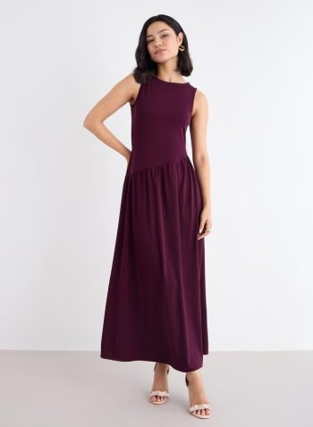 Styli Burgundy Sleeveless Maxi Dress 2