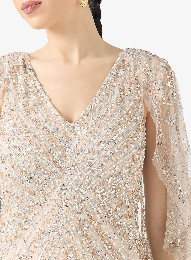 namshi-x-sequin-embellished-evening-dress-4 Namshi x Sequin Embellished Evening Dress 4