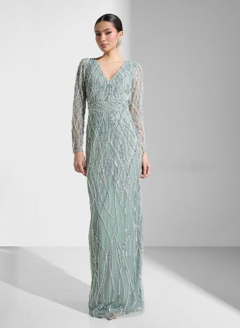 Namshi x Beaded Evening Dress 1