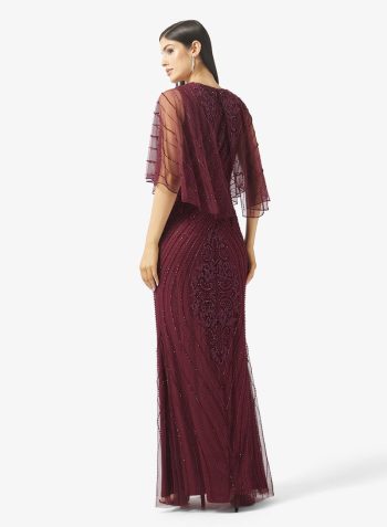 Namshi x Beaded Embellished A Line Gown 2