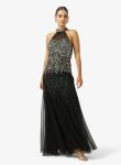 Namshi x Halter Neck Embellished Dress 1