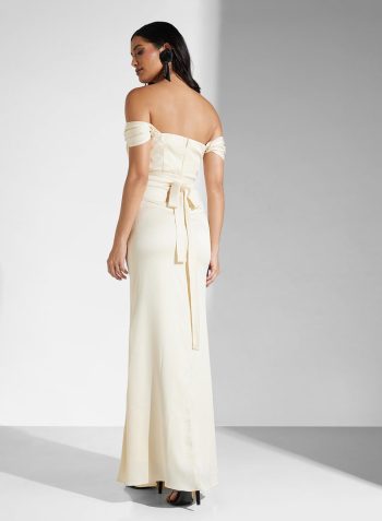 Namshi x Off-Shoulder Evening Dress 2