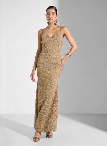 Namshi x Strappy Bodycon Shimmer Dress 1