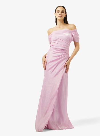 Namshi x Off Shoulder A-line Evening Gown 1