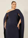 styli-plain-cape-sleeve-front-slit-maxi-dress-1