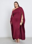 styli-plus-cape-sleeve-maxi-dress-with-front-slit-1