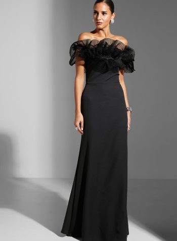 Namshi x Off-Shoulder Ruffle Dress 1