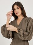 styli-wrap-front-balloon-sleeves-midi-dress-1