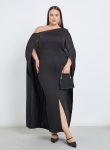 styli-plus-cape-sleeve-maxi-dress-with-front-slit-1