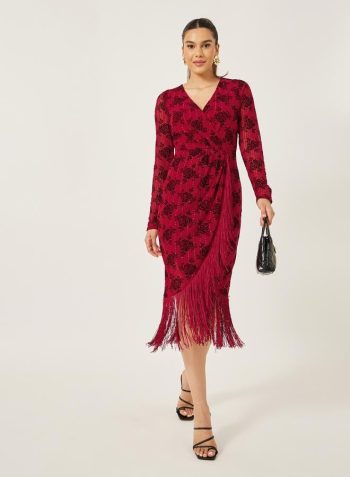 Styli Floral Fringe Dress 1