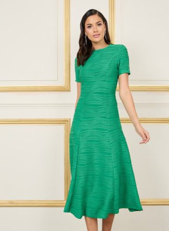 Styli Textured Knit Midi Dress 2